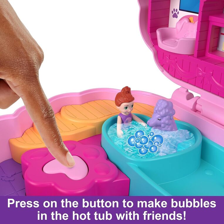 Polly Pocket Groom And Glam Poodle Compact - HKV35