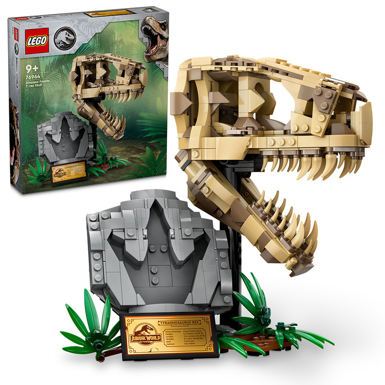 Lego Jurassic World Dinosaur Fossils: T.Rex Skull - 76964