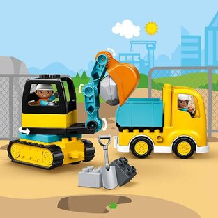 Lego Duplo Truck & Tracked Excavator - 10931 