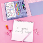 Make It Real 3C4g Butterfly Sketchbook And Drawing Set - FK12028