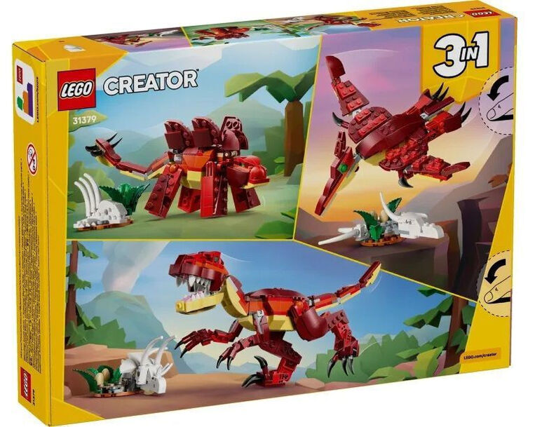 LEGO Creator 3 in 1 Fierce Dinosaur - 31379