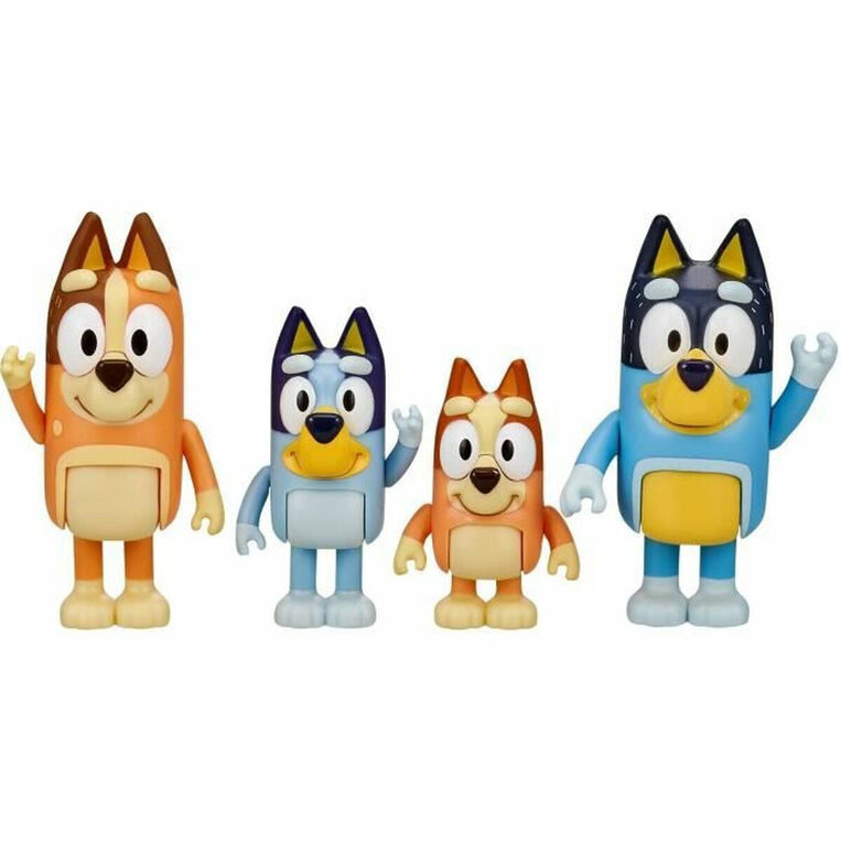 Bluey & Family Figure Set (4 Φιγούρες) - BLY13009