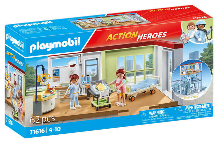 Playmobil City Action Μαιευτική Κλινική -71616