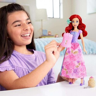 Disney Princess Spin & Reveal Κούκλα Άριελ - HTV88