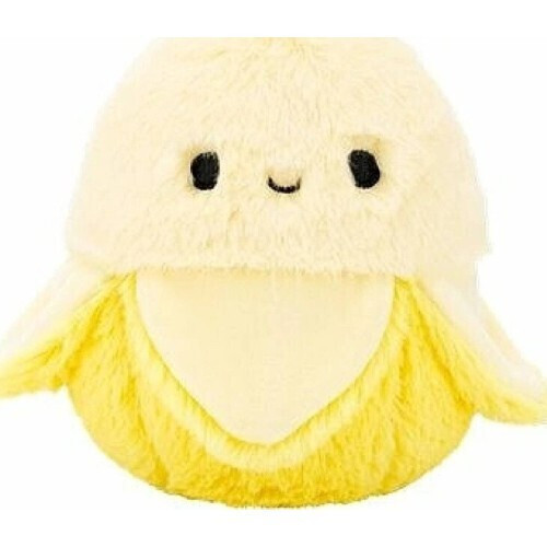 Squishmallows - Fuzzamallow - Λούτρινo 13cm Junie Η Μπανάνα - SQCR08488