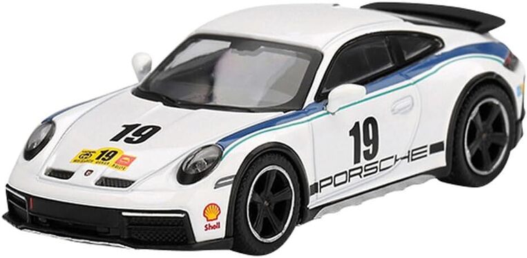 Mini GT 1:64 Porsche 911 Dakar Rally 1974 – White - MGT01009BL