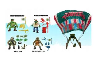 World of TMNT Sewer Heroes Action Figure 4-Pack - PLA84747