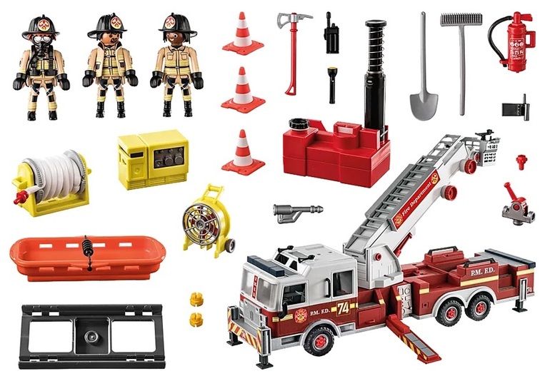 Playmobil US. Πυροσβεστικό Όχημα - 70935