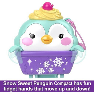Polly Pocket Snow Sweet Penguin Compact - HRD34
