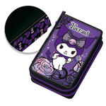 Graffiti Κασετίνα Διπλή Γεμάτη Purple Laces Kuromi - 252333 