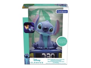 Lexibook 3D Ξυπνητήρι Με Φωτάκι Stitch - RL800D
