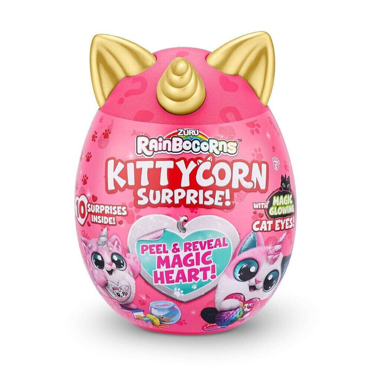 Rainbocorns Kittycorn Surprise Sparkle Series Αυγό Έκπληξη Σειρά 5 – 7 Σχέδια - 11809259