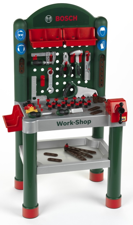 Klein Bosch Παιδικος Παγκος Εργαλειων Με 79 Τεμαχια - KL8320