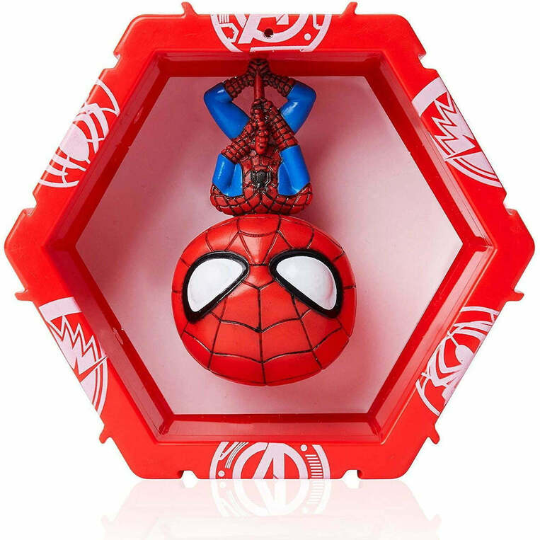 Wow! Pods Spiderman  Light-Up Bobble-Head Figure - MVL-1016-04