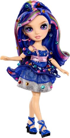 Rainbow High Be Dazzling - Genevieve Bleue Doll 28cm - 597810EUC