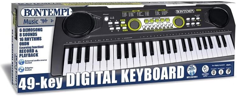 Bontempi HarmonyKeys Digital Keyboard With Microphone - 154901