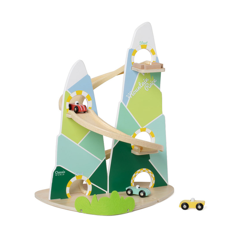 Classic World Αγώνες Στο Βουνό - Ξύλινη Κατρακύλα Με Αυτοκινητάκια - C20231