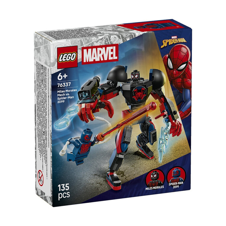LEGO Super Heroes Miles Morales Mech Vs. Spider-Man 2099 - 76337