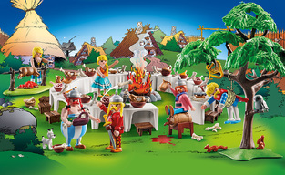 Playmobil Asterix: Το Συμπόσιο Του Χωριού Των Γαλατών - 71827