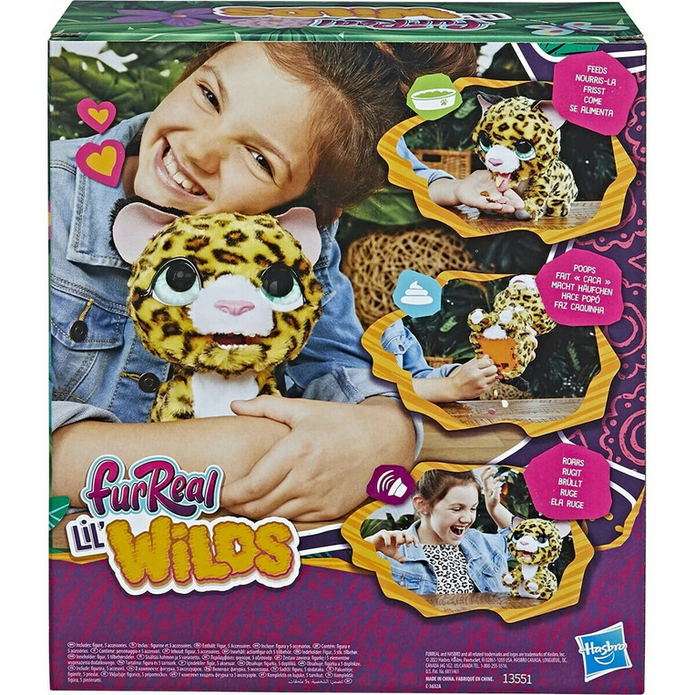 Λούτρινο Furreal Lolly The Leopard Mε Ήχο - F4394