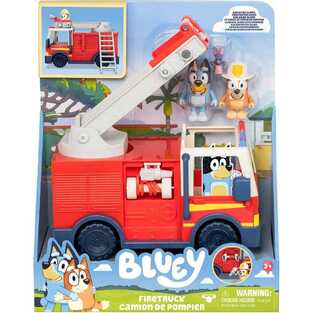 Bluey Mini Figure Playset Bluey Πυροσβεστικό Όχημα - BLY17610