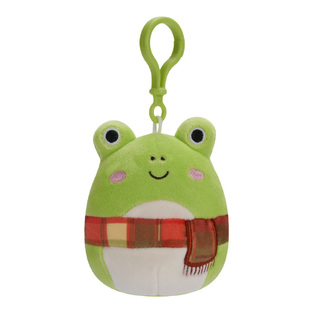 Squishmallows  Wendy The Frog in Scarf Clip on - SQCP00124