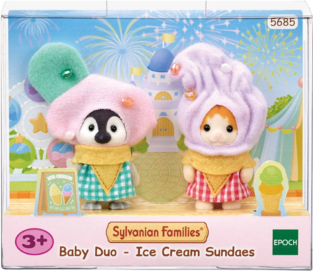 Sylvanian Families Baby Duo - Ice Cream Sundaes - SF5685