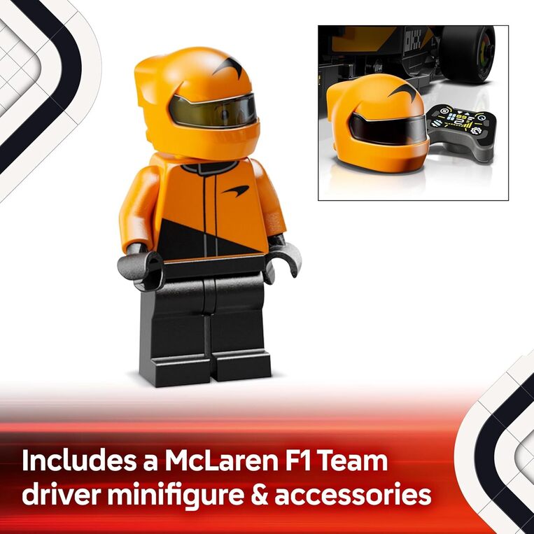 Lego Speed Champions Mclaren F1® Team Mcl38 Race Car 