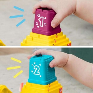 Fisher-Price Εκπαιδευτικός Γερανός Με Κύβους - HWY62