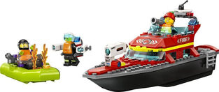 LEGO City Fire Rescue Boat - 60373