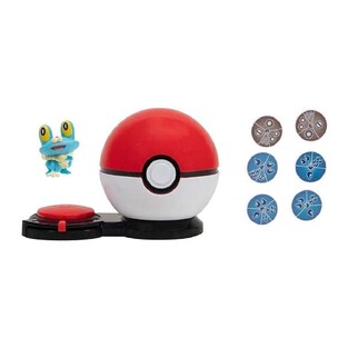 Pokemon Surprise Attack Σετ Παιχνιδιού 1 Φιγούρα Froakie & Poke Ball - PKW3167