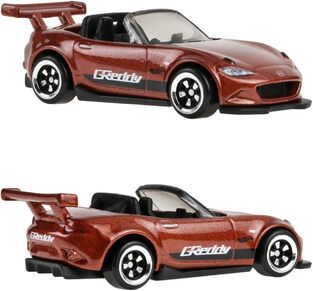 Hot Wheels Silver Series Compact Kings '15 Mazda MX-5 Miata - JKX56