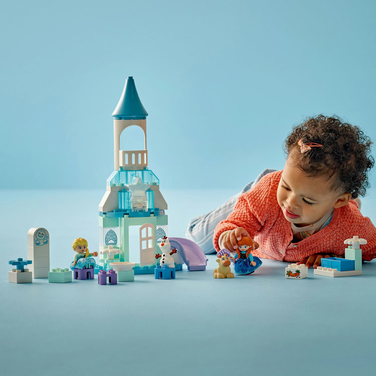 10455 Anna And Elsa's Frozen Castle Party 