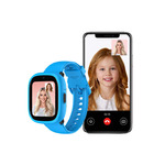Kiddoboo Παιδικό Ψηφιακό Ρολόι  kiddoboo X Lagenio Watchme 4G K3 Gen2 Blue/Black - KBLGK3G2BB