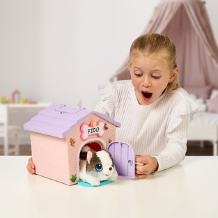 Little Live Pets My Puppy’s Home Mini Playset – Μωβ Σπιτάκι Mε Κουταβάκι Έκπληξη - LLP26617