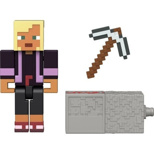 Minecraft - Biome Builds 8cm Figure - Redstone Charged Kai - JJR86