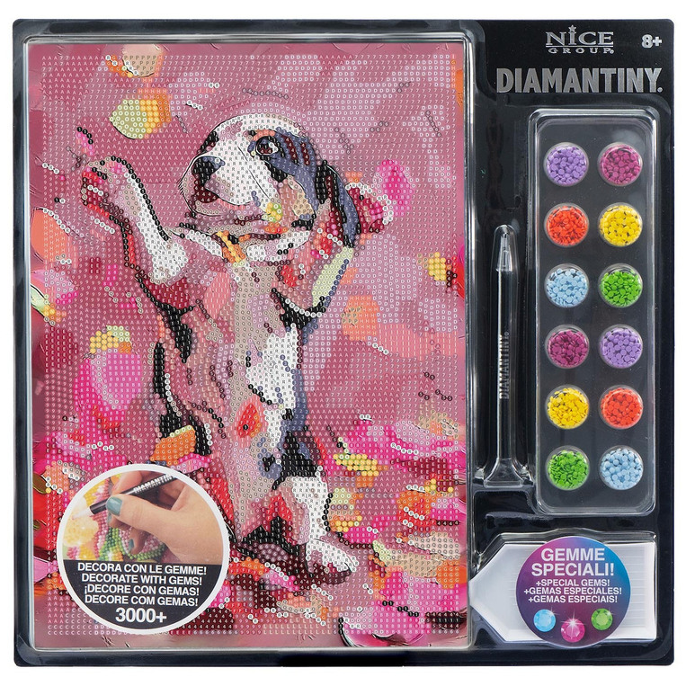 Diamantiny Level Up Σετ Δημιουργίας Ψηφιδωτού Cuddly Dog - GRAF96133