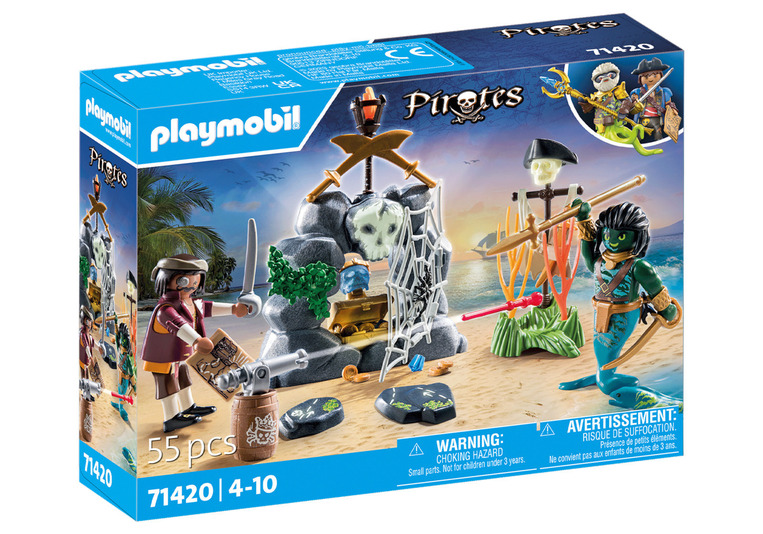 Playmobil Pirates Πειρατές και κυνήγι θησαυρού - 71420