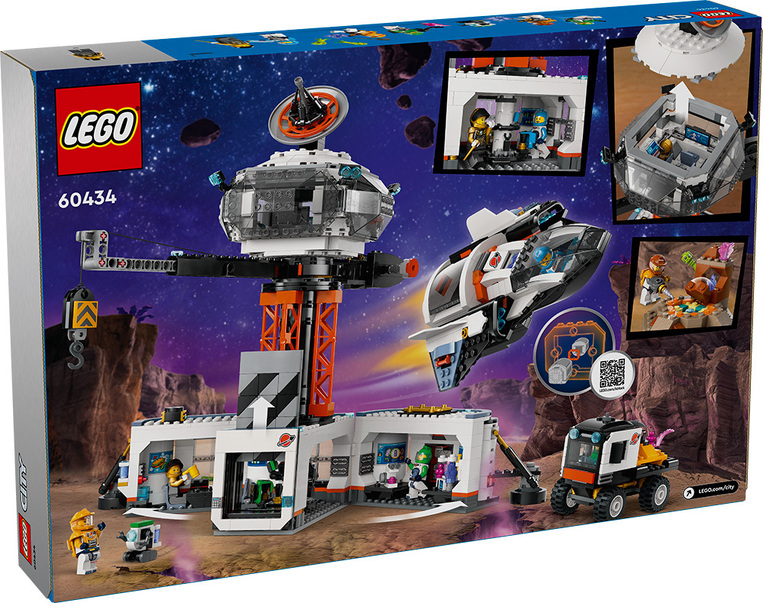 Lego City Space Base & Rocket Launchpad - 60434