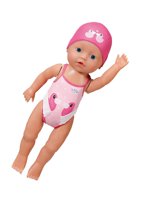 Baby Born Κούκλα Κολυμβήτρια 30Cm - 835302-116222