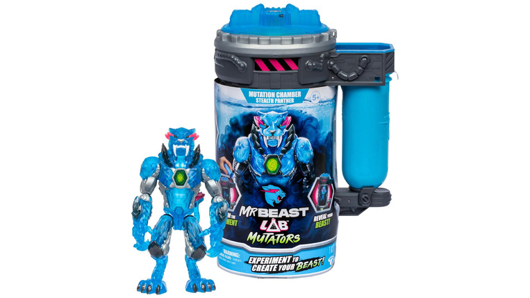 MrBeast Lab Mutators Stealth Panther Action Figure - MOTO24719