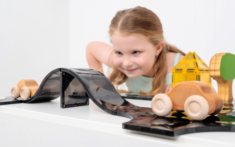 Connetix Magnetic Tiles Roads Creative Pack 48 Pieces - CT-O-00048-CR