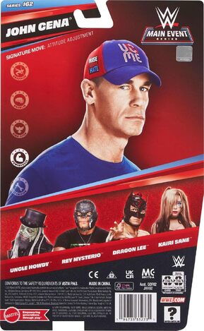 WWE John Cena Action Figure Main Event Series #162 - JHH92