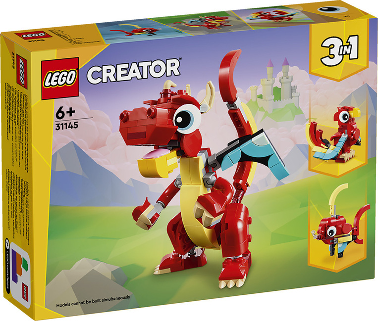 Lego Creator 3in1 Red Dragon - 31145