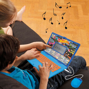 Lexibook Δίγλωσσο Εκπαιδευτικό Laptop Hot Wheels - JC598HWi8