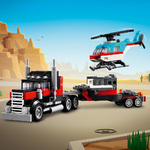 Lego Creator 3in1 Flatbed With Helicopter - 31146