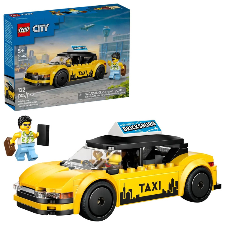 LEGO City Yellow Taxi - 60487
