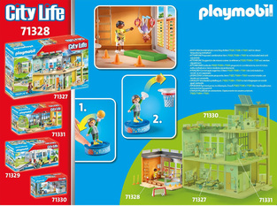 Playmobil City Life Αίθουσα Γυμναστικής - 71328