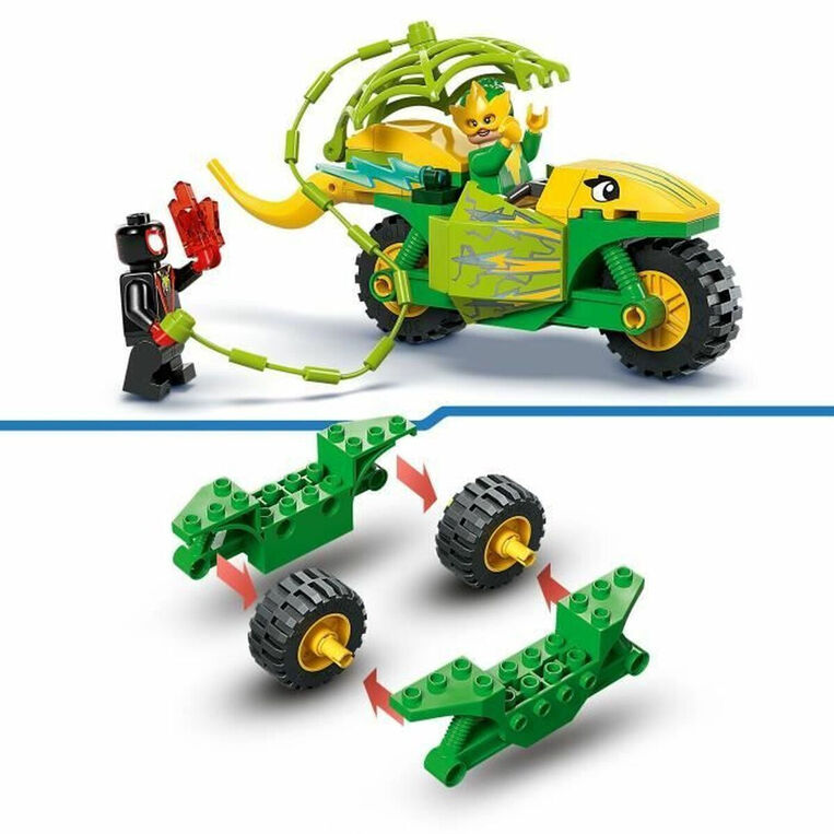11198 Spin And Electro Dinosaur Vehicle Chase 