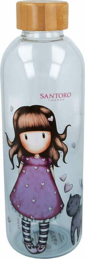 Santoro  Gorjuss - Γυάλινο Μπουκάλι Νερού 1030ml - SA00293